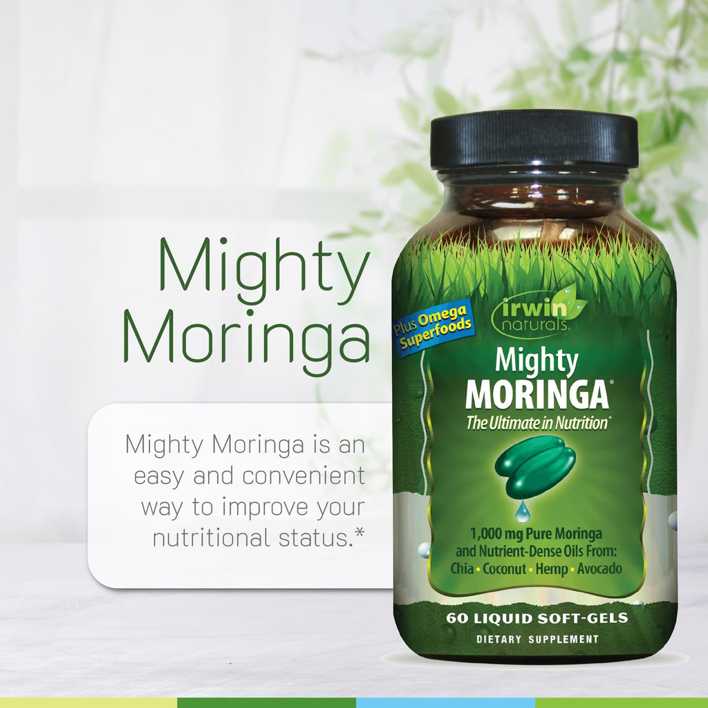 Irwin Naturals Mighty Moringa Superfood Nutrition Supplement