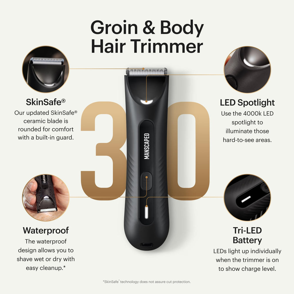 MANSCAPED® The Lawn Mower® 3.0 Plus Groin & Body Hair Trimmer