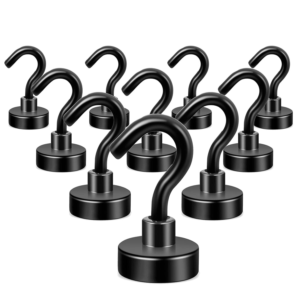 Neosmuk Magnetic Hooks, Heavy Duty 30lb+