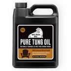 WALRUS OIL - 100% Pure Tung Oil, Wood Finish for any Woodworking Project, Natural, Vegan, Food-Safe. 32oz Jug