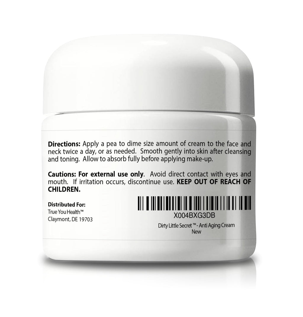 Dirty Little Secret - Our Best Anti Aging Anti Wrinkle Cream - Face, Neck, & Anti Eye Wrinkle Cream - Our Best Anti Wrinkle Face Cream for Women - Anti Wrinkle Neck Cream - Anti Wrinkle Eye Cream