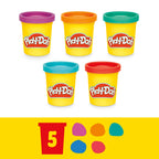 Play-Doh Fun Tub Set, 19 Accessories & Reusable Storage Container, Preschool Toys, Kids Arts & Crafts, Back to School Gifts, Ages 3+ (Amazon Exclusive)