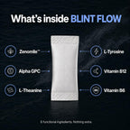 BLINT Flow Caffeine Free Nootropic Pouches | Brain Supplements for Memory and Focus | Alpha GPC, L-Theanine, L-Tyrosine | Nicotine Free, Sugar Free, Tobacco Free | Wintergreen (3 Cans)
