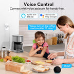 EIGHTREE Smart Plug, WiFi Outlet Works with Alexa & Google Home, Smart Home Socket with Remote Control & Timer Function, 2.4GHz WiFi Only, 4 Packs