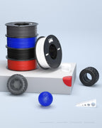 ELEGOO Rapid TPU 3D Printer Filament 1.75mm 95A Flexible Red 1KG