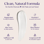 Solia Magnesium Sleep Cream, USA-Made Topical Magnesium Lotion for Sleep, Lavender Lotion for Feet Pain, Nighttime Mag Oil Body Butter, Foot Cream for Leg Cramps, Relaxing Rub for Muscle Soreness, 4oz