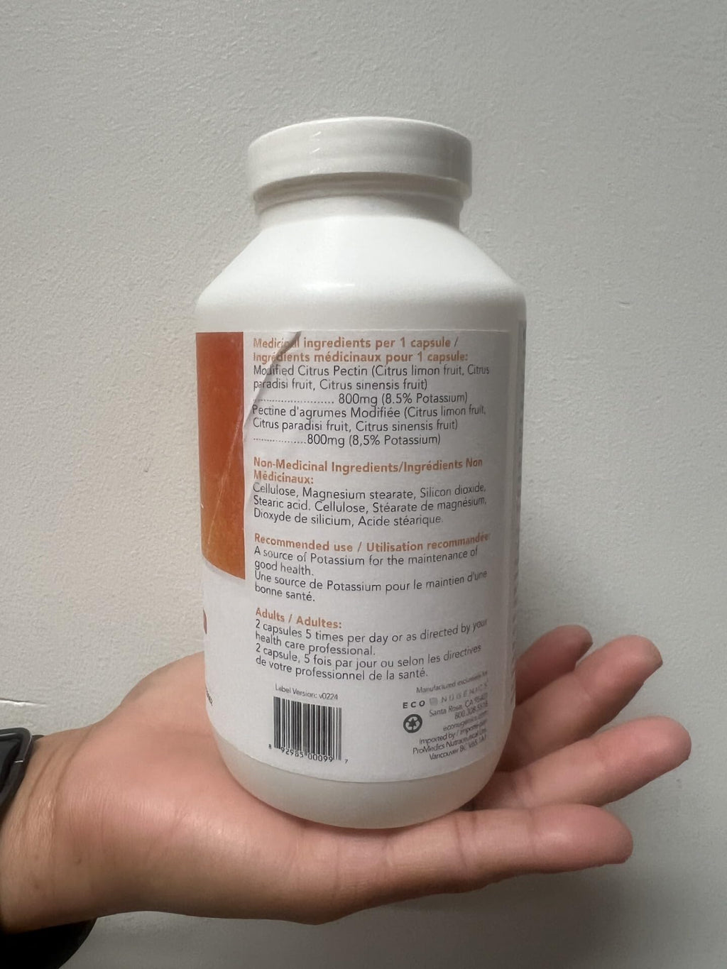 PectaSol Modified Citrus Pectin – 270 Capsules – Total-Body Health Supplement to Support the Heart, Immune System, Inflammation Response & Healthy Aging + Maintain Healthy Galectin-3 Levels