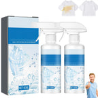 2pcs Non Ionic Emulsifier Stain Remover Spray, Active Enzyme Powerful Laundry Stain Cleaner, Effective Clothing Stain Remover for Clothes & Home Use