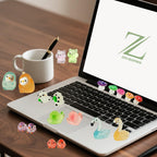 ZITU ISCHYROS Mini Resin Animals 100 Pcs to Hide, Tiny Resin Animals Bulk