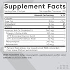 Sports Research® Antarctic Omega-3 Krill Oil, 120 Count Mini-Softgels