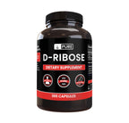 Pure Original Ingredients D-Ribose (365 Capsules) No Magnesium Or Rice Fillers, Always Pure, Lab Verified