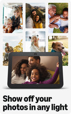 Amazon Echo Show 8, With Spatial Audio, Smart Home Hub, ideal for open living spaces, Designed for Alexa+, Charcoal