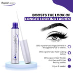 RapidLash Eyelash Enhancing Serum with HEXATEIN 1 Complex – Lash Serum for Eyelashes Conditioning & Hydrating – Longer-Looking, Fuller and Thicker Appearing Lashes – 3 mL / 0.1 fl oz