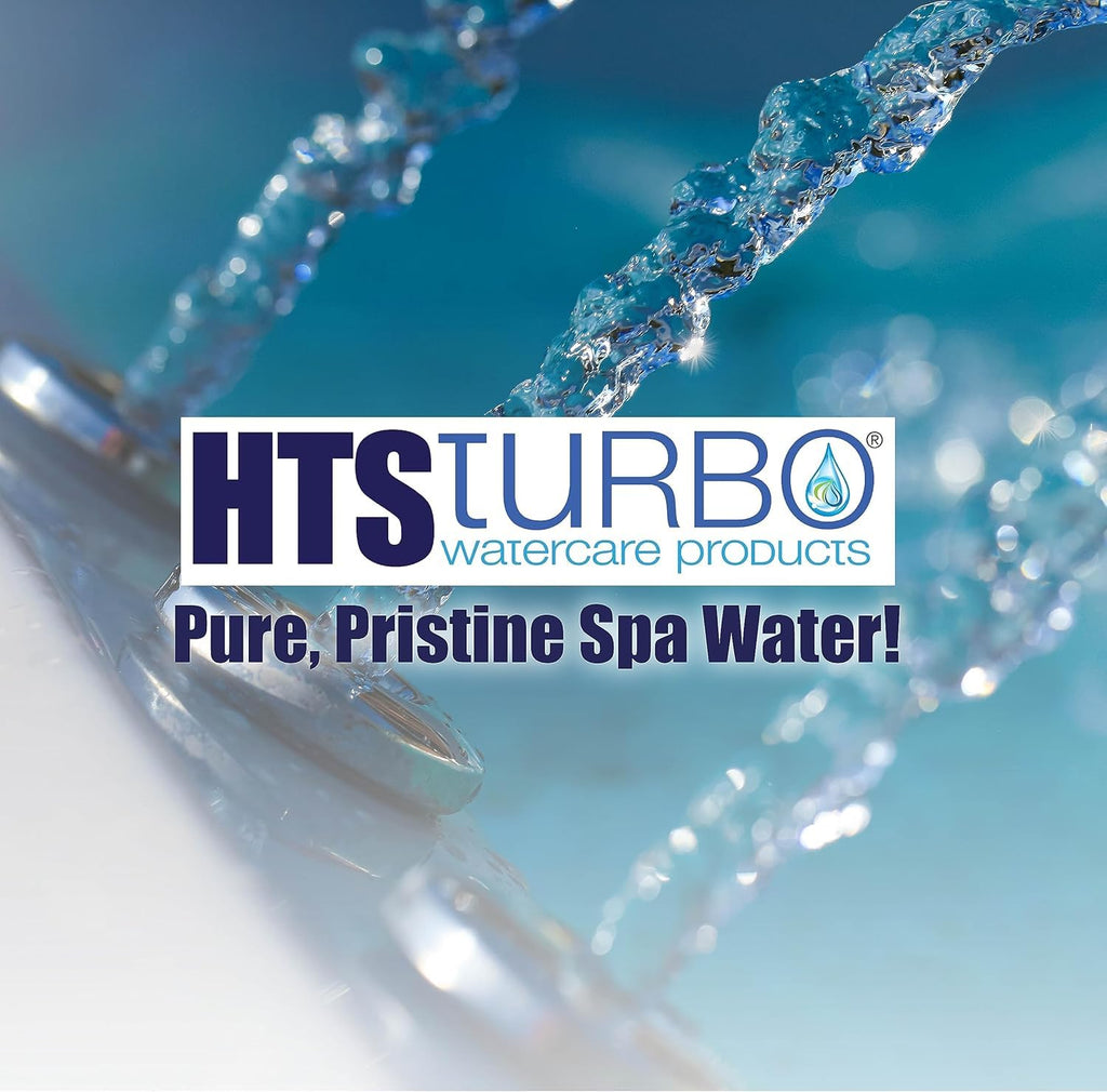 HTS Turbo 1.5 lbs Non-Chlorine Spa Shock - Oxidizer for Hot Tub & Spa - Fast-Dissolving, Crystal Clear Water, USA Made