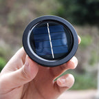 4 Pack Solar Light Replacement Top, 2.76 Inch Waterproof Solar Lantern Light Parts for Outdoor Garden, Pathway, Yard Lights & Decor (Fits Lanterns with 2.36 to 2.76 Inch Openings)