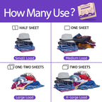 Laundry Detergent Sheets (160 Sheets), Lavender,Up to 320 Loads - Great For Travel,Apartments, Dorms,CLEARALIF Laundry Detergent Strips Eco Friendly & Hypoallergenic (80 Count, Pack of 2)