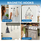 LOVIMAG Magnetic Hooks for Cruise Essentials 2026 Cabins Door 12 Pack-30LBS