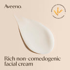 Aveeno Calm + Restore Facial Moisturizer Face Cream for Redness Relief, Non-Comedogenic, Ceramide & Vitamin B5, Hydrating for Dry, Sensitive Skin, Hypoallergenic, Fragrance-Free, 1.7 oz