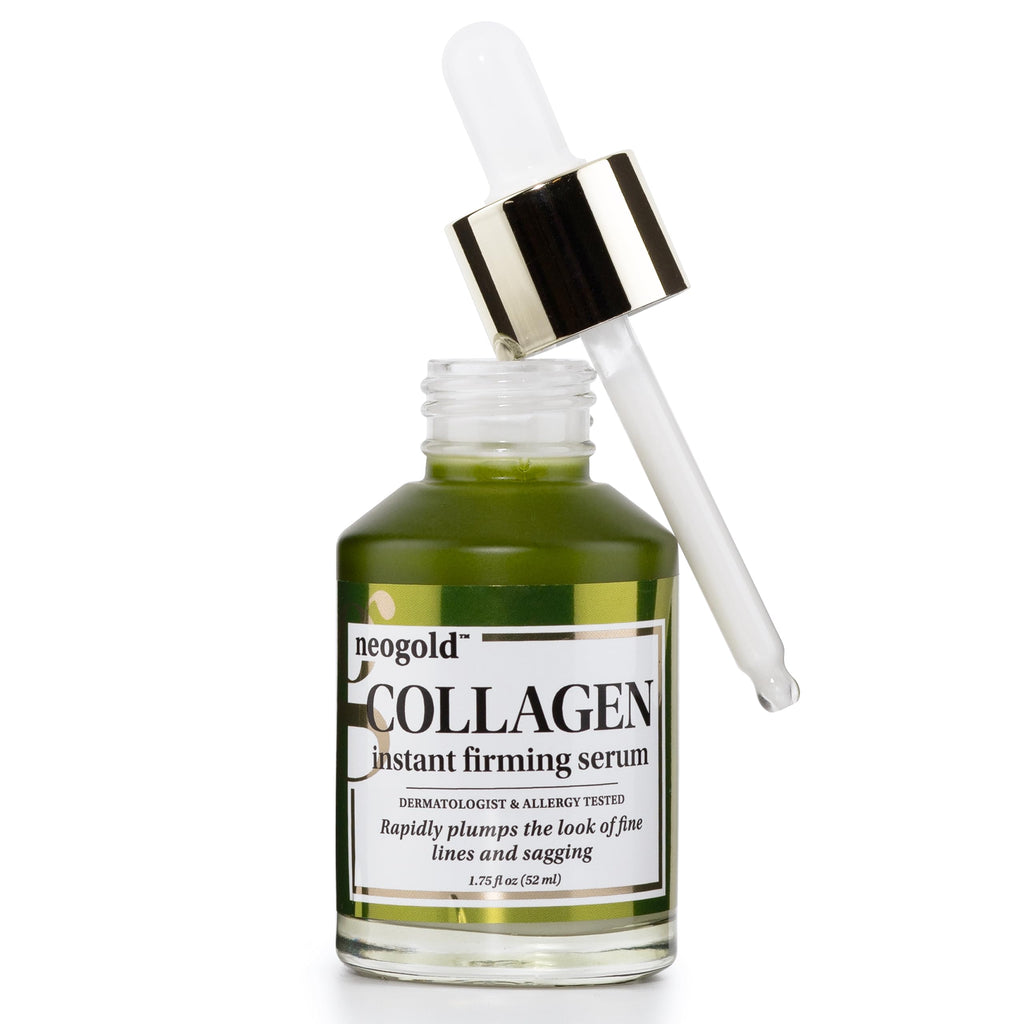 Neogold Collagen Serum For Face | Collagen Face Serum For Skin Tightening Helps Lift, Plump, & Firm Sagging Skin | Serums For Skin Care | Anti Wrinkle Boost, Fragrance Free, 2 Fl Oz