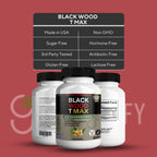 GREENVIFY Black Wood T Max, Extra Strength, 60 Capsules, 30 Day Supply (5)