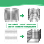 Eunika 18 Pcs Round Plant Protector from Animals, 6 Pack 12" x 12"