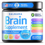 Brain Fog Supplement for Women – Memory & Focus Support for Perimenopause and Menopause – Cognitive Support with Phosphatidylserine, CognatiQ & L-Theanine – Brain Health Capsules – 60 Count