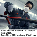 3M Xtract Net Disc 710W, 320+, 3 in, Die 300V, Pack of 50 Hook and Loop Sanding Discs, Virtually Dust-Free, Premium Option for Metal, Wood, Composites, Stock Removal, and Fine Finishing