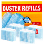 40 Count Electrostatic Duster Refills Replacement Head for Swiffer Dusters, Unscented Disposable Dusters for Cleaning Home, Blinds, Fans, Corners (Only Duster)