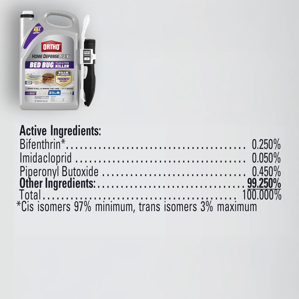 Ortho Home Defense Max Bed Bug, Flea & Tick Killer, 1 gal.