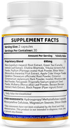 SynoFlex - SynoFlex Capsules Daily Natural Premium Support, Syno Flex Pill Advanced Formula Active Mobility Lifestyle Multivitamin for Overall Health & Wellness, 60 Capsules for 1 Month