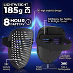 MEGOO Led Light up Mask with Gesture Sensing,Boys Toys Gifts for Kids