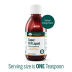 Genestra Brands Super EFA Liquid | Supports Cardiovascular Health, and the Development of Brain, Eyes, and Nerves in Children* | 6.8 Fl Oz | Natural Orange Flavor