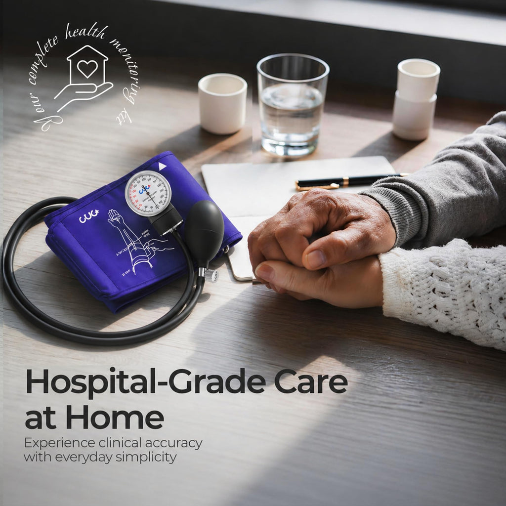 CUG Manual Blood Pressure Cuff, Aneroid Sphygmomanometer