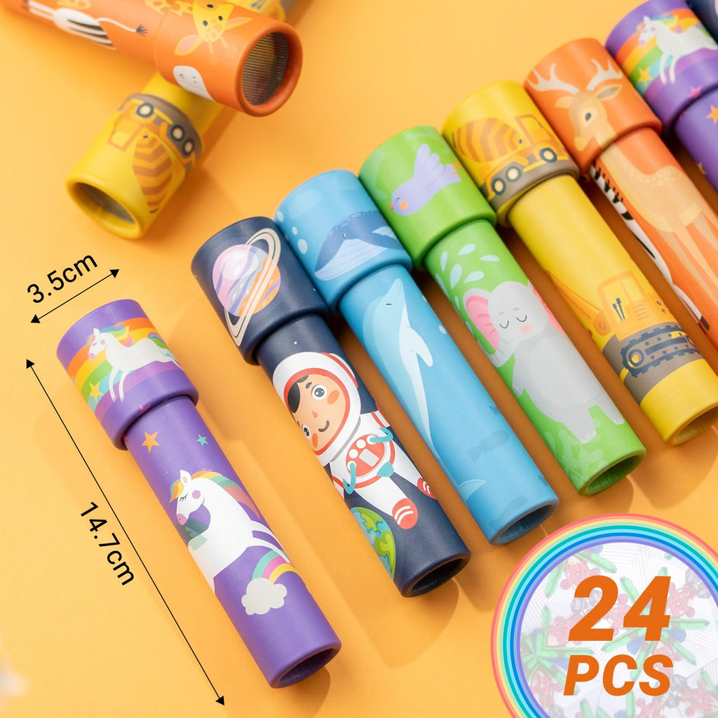 iKeelo 24PCS Kaleidoscope, Party Favor Goodie Bag Filler for Kids Birthday