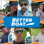 Better Boat Mold and Mildew Stain Remover 1 Gallon for Fabric Vinyl Tile Grout, Removes Mold Stains on Boat Seats Bathroom Shower Patio Furniture Carpet Canvas