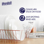 Amazon Brand - Presto! Triple Action Dishwasher Pacs, Fresh Scent, 90 Count (Pack of 2)