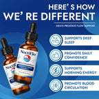Qoenba Noctiflo Flow Support Drops for Men, 1 fl oz