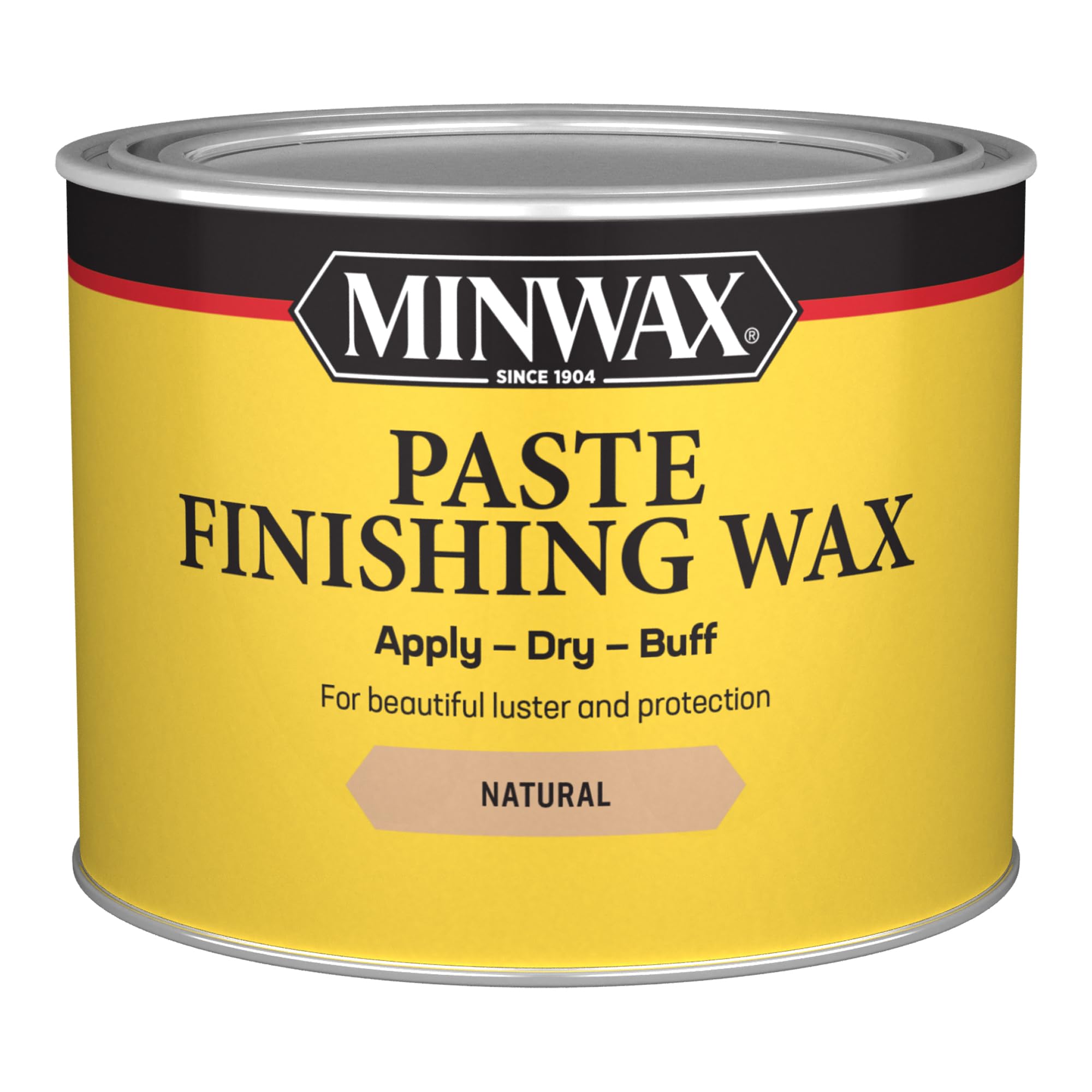 Minwax Paste Finishing Wax, 16 oz., Natural Finish