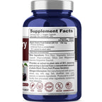 NusaPure Black Cherry Extract 150mg 250 Veg Capsules Max Potency, Non-GMO, Bioperine