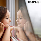 HOPE'S Perfect Glass Cleaner Spray Refill, Streak-Free, Ammonia-Free Window, Mirror, Screen, Tinted Glass, and Shower Door Cleaner, Indoor and Outdoor Glass Surfaces, 67.6 Ounce, Pack of 6