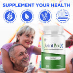 (5 Pack) JointBrex Capsules, Official Joint Brex Pills with All Natural Ingredients, Advanced Overall Health and Wellness Vitamin Supplement Formula with Maximum Strength Multivitamins (300 Capsules)