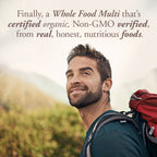 Garden of Life Once Daily Whole Food Multivitamin for Men, Organic Mens Vitamins & Minerals, Vitamin C, Zinc, Vegan, for Health & Well-Being, 30 Tablets
