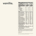 Nurished Vanilla Mighty Milk - Kids All-in-One Daily Protein Powder & Multivitamin Boosted with 2 Billion Probiotics & Organic Spinach - Natural Flavors, Colors & Sweeteners - 15-30 Servings