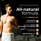 Premium Penile Health Creme for Dry and Sensitive Skin – Hydrating Moisturizer for Men’s Intimate Area – Supports Foreskin Restoration – Fragrance-Free Formula – 4oz