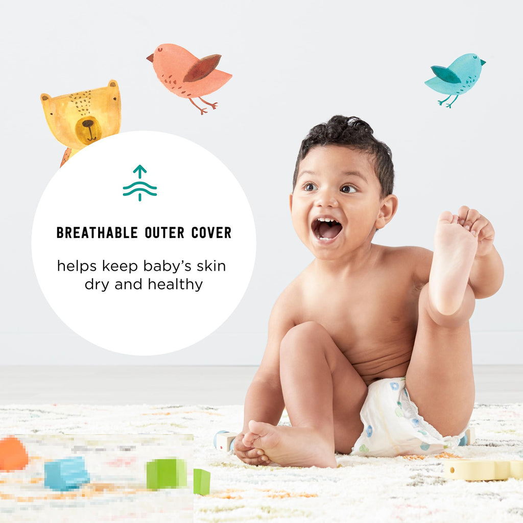 Amazon Brand - Mama Bear Gentle Touch Diapers, Size 5, 33 Count (Pack of 3)