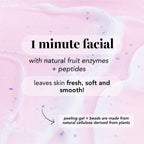 Saturday Skin Rub-A-Dub Refining Peel Gel – Exfoliating Face Wash & Exfoliating Peel Gel, Fruit Enzyme Exfoliator Facial Enzyme Scrub, Dead Skin Remover for Face,Korean Skincare (2.53 Fl Oz / 75ml)