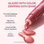LANEIGE Blurred Skin & Glowy Lips Set | Laneige Neo Blurring Powder & Glaze Craze Tinted Lip Serum | K-Beauty Duo for Shine-Free Skin & Glassy Lips