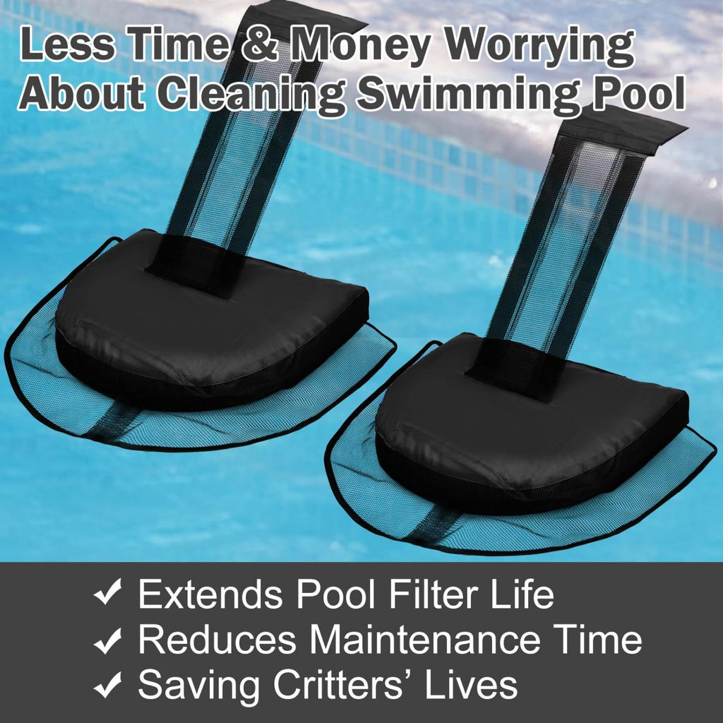 Monrocco 2 Pack Animal Saving Escape Ramp for Swimming Pool, Pool Critter Escape Ramp, Floating Rescues Frog Saver for Swimming Pool Critter Escape Ramp