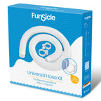 Funsicle P56000017 Universal Hose Kit, Replacement Hose for Above-Ground Pools, Hose with 2 Clamps, 59" L x 1.5" Dia.