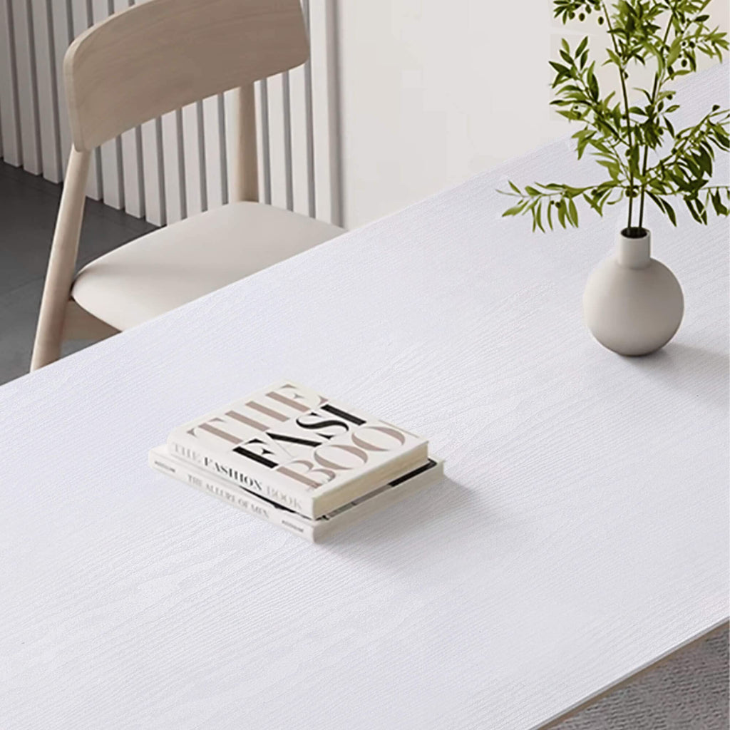 Heroad Peel and Stick Wallpaper 17.5" x 197" Wood Contact Paper Wood Wallpaper White Wood Grain Contact Paper Thicken Textured for Cabinets and Drawers Countertops Waterproof Self Adhesive Vinyl